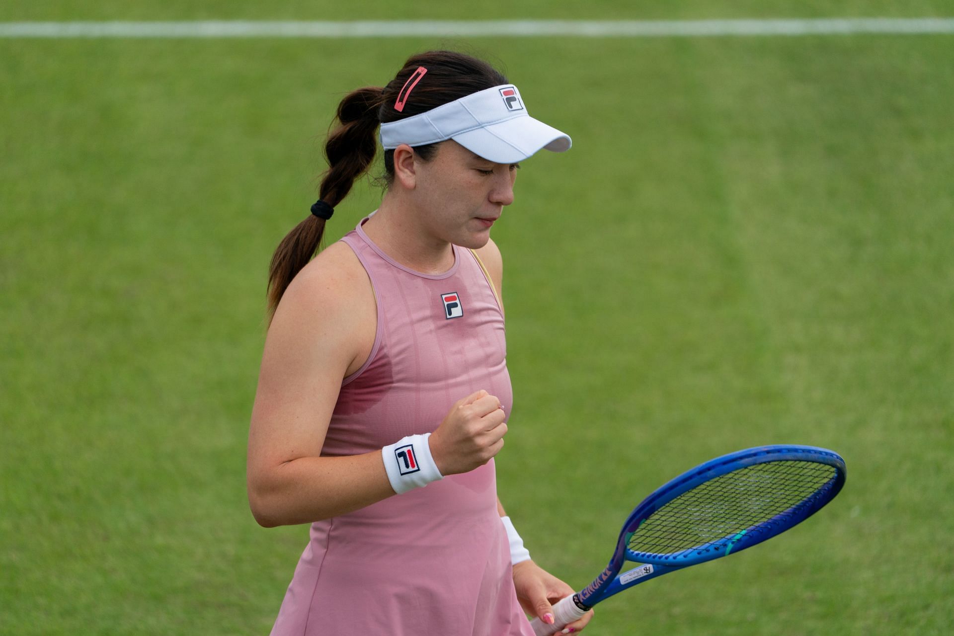Lulu Sun at the Libema Open 2025. (Photo: Getty)